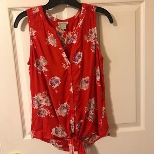 Lucky Brand size small summer blouse